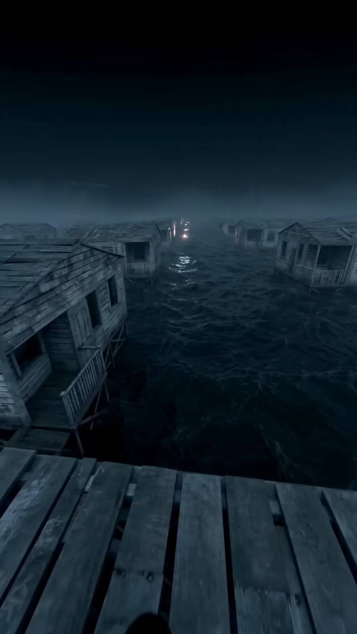 Interactive video: POV Outrun the Tsunami! Can You Escape the Flooded Village.