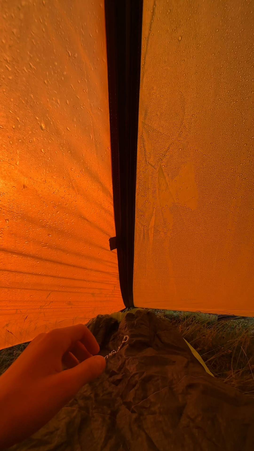 Poster for The view outside the tent is so beautiful.
