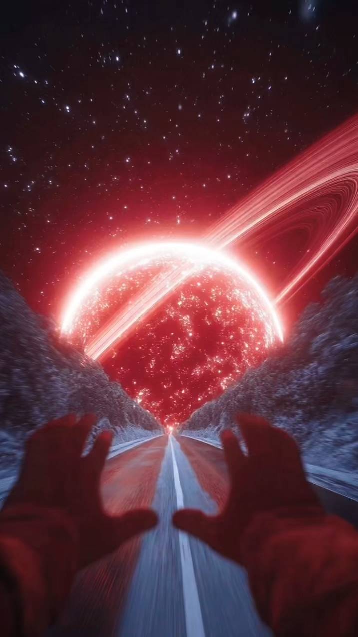Poster for POV Run to the Red Planet! A Journey Beyond the Stars ✨